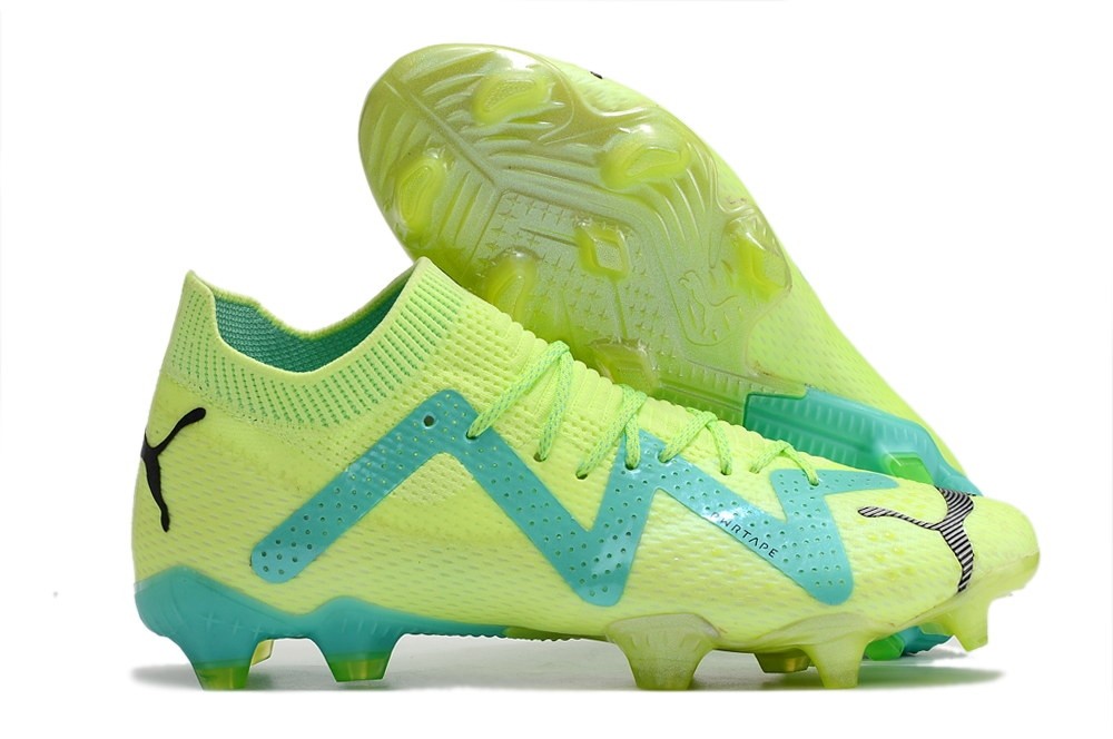 Puma Future Ultimate FG/AG Pursuit - Fast Yellow/Black/Electric Peppermint