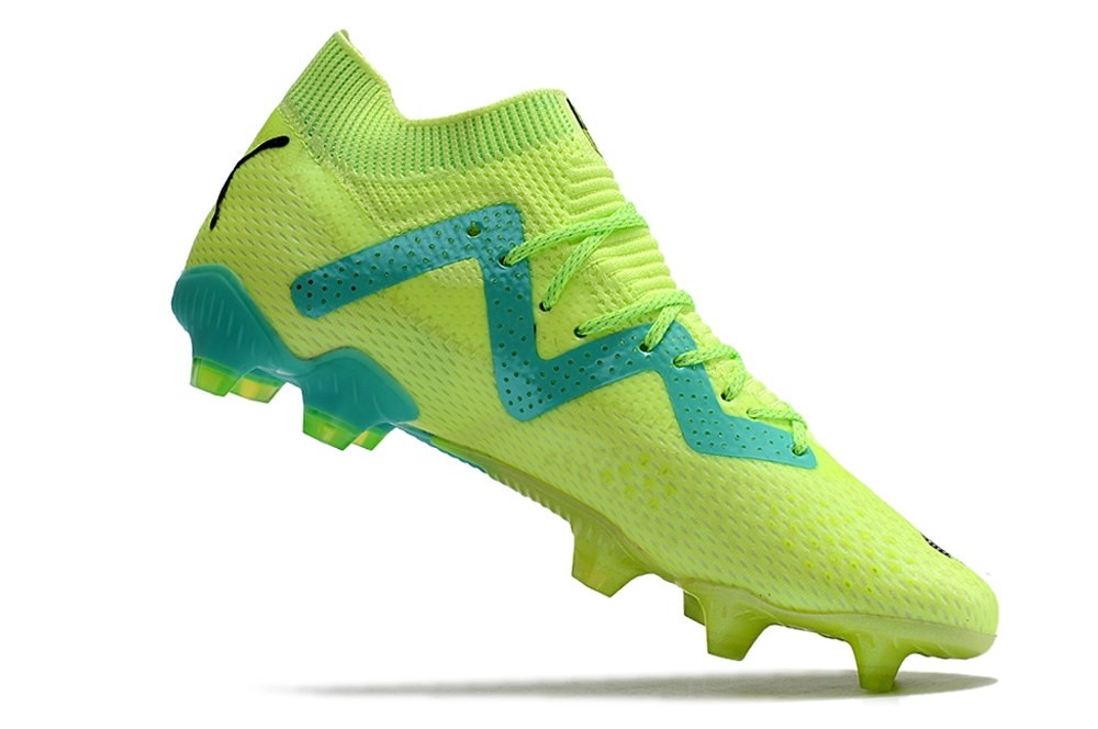 Puma Future Ultimate FG/AG Pursuit - Fast Yellow/Black/Electric Peppermint