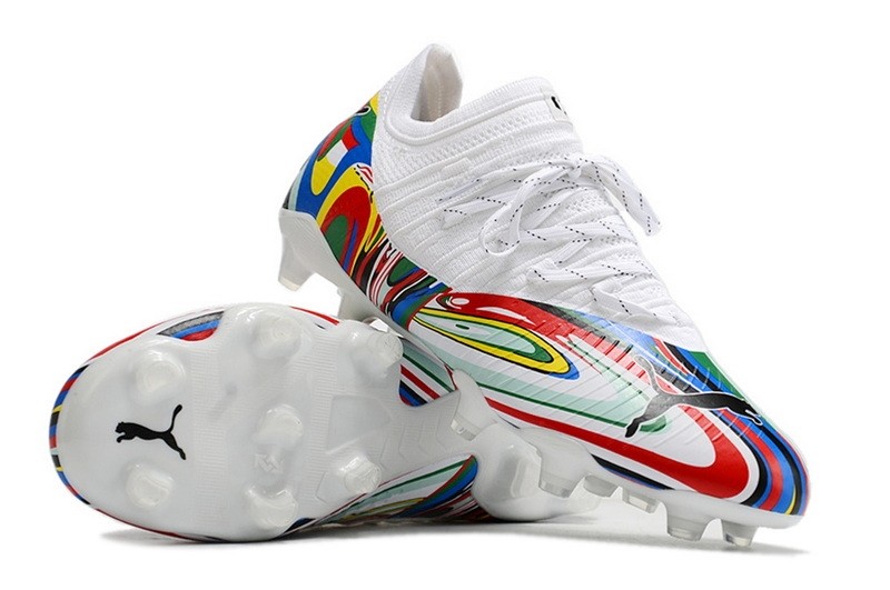 Puma Future Z 1.4 FG/AG Flags Of The World - White/Black/Red/Green