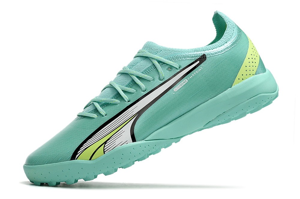 Puma Ultra Ultimate Cage TT Turf Pursuit - Electric Peppermint/White/Fast Yellow