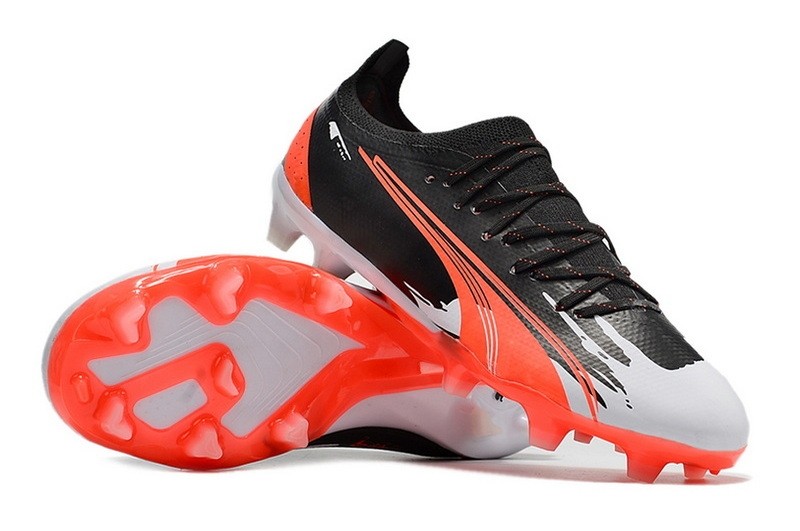 Puma Ultra Ultimate FG/AG Ran Out Of Ink - Black/Red/White