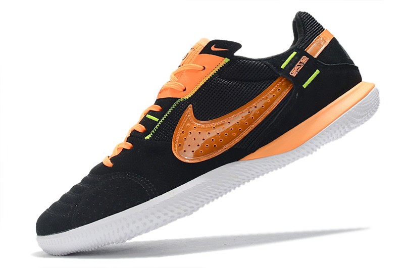 Nike Streetgato IC - Black/Total Orange/Volt