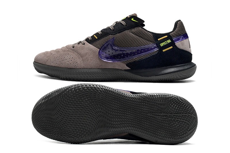 Nike Streetgato IC - Cave Stone/Electro Purple/Black