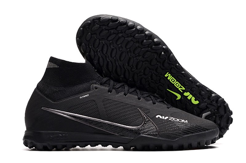 Nike Air Zoom Mercurial Superfly 9 Elite TF Turf - Black/White/Green