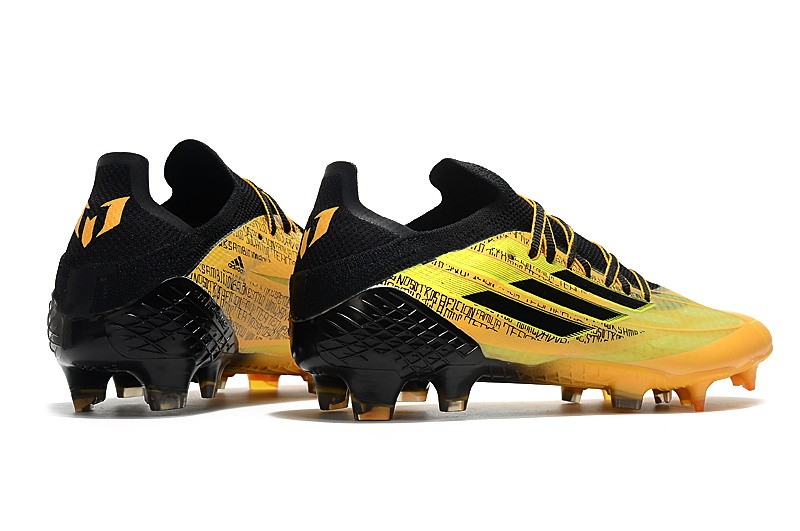 Adidas X SpeedFlow .1 Messi FG 'Mi Historia' - Gold/Black/Yellow