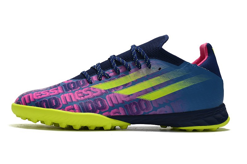 Adidas X SpeedFlow Messi .1 TF Unparalleled - Victory Blue/Shock Pink/Solar Yellow