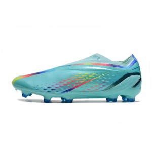 Adidas X Speedportal+ FG 'Al Rihla' - Blue/Multicolor