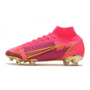 Nike Mercurial Superfly 8 Elite FG - Pink / Gold