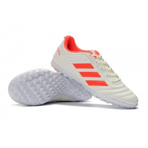 Adidas Copa 19.4 TF - Off White / Solar Red