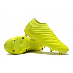 Adidas Copa 19+ FG - Solar Yellow / Black / Solar Yellow