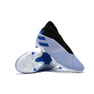 Adidas Nemeziz 19.3 FG Laceless - Black / Blue / White