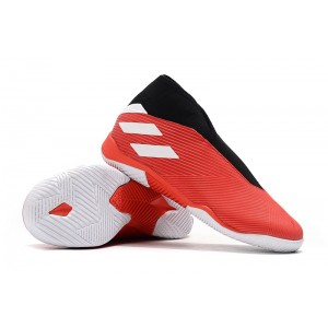 Adidas Nemeziz 19.3 Laceless IC 302 Redirect - Red / White / Black