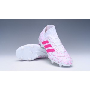 Adidas Nemeziz Messi 18.1 FG - White / Pink / White