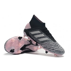 Adidas Predator 19.1 FG - Black / Grey / Pink