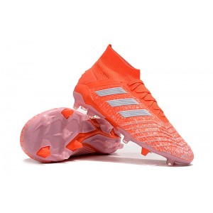 Adidas Predator 19.1 FG Women Pack - Hi-res Coral / Footwear White / Glow Pink