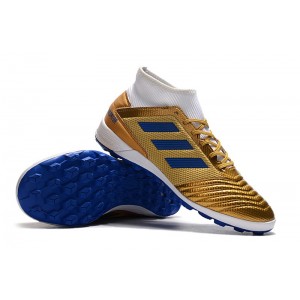 Adidas Predator 19.3 TF - Gold Metallic / Blue / White