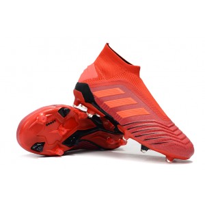Adidas Predator 19+ FG - Active Red / Solar Red / Core Black