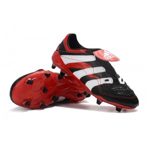 Adidas Predator Accelerator Electricity FG Soccer Shoes - Black / White / Red