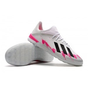 Adidas X 19.1 IC White Pack - White / Black / Pink