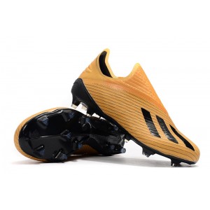 Adidas X 19+ FG - Orange / Gold / Black
