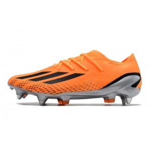 Adidas X SpeedPortal .1 SG Metal Studs -  Orange/Black/Grey