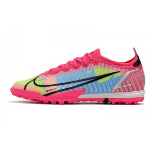 Nike Mercurial Vapor 14 Elite TF 'Rainbow' - Pink/Blue