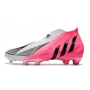 Adidas Predator Edge LZ + FG 'Beckham' - Pink/Black/White
