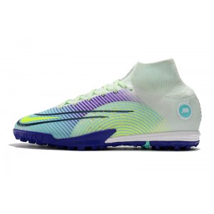 Nike Mercurial Superfly 8 Elite TF Dream Speed 5 - Green/Volt/Purple
