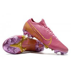 Kids Nike Mercurial Vapor XIII Elite FG Ballon d'Or Sell Retail - Pink / Gold / Purple