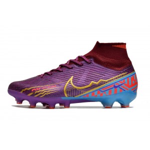 Kids Nike Mercurial Superfly 9 Elite AG Artificial Grass Mbappe
