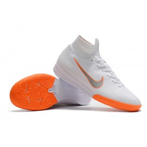 Nike Mercurial SuperflyX VI IC - White / Grey / Orange