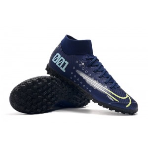 Nike Mercurial SuperflyX VII Academy TF Dream Speed - Blue Void / MetallTF Silver / White / Black