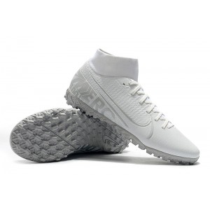 Nike Mercurial SuperflyX VII Academy TF Nuovo White - White/MetallTF Silver