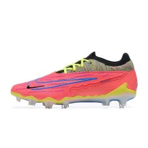 Nike Phantom GX Elite Low FG Firm Ground By You Pack - Red/Yellow/Blue