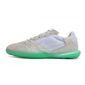 Nike Streetgato IC Indoor Soccer Shoes - Off White/Green