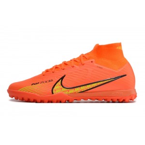 Nike Zoom Mercurial Superfly 9 Elite TF Turf - Orange/Red/Yellow