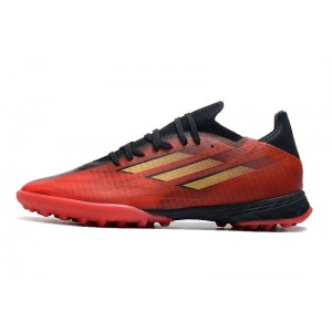 Adidas X SpeedFlow .1 TF 'Showdown' - Red/Gold