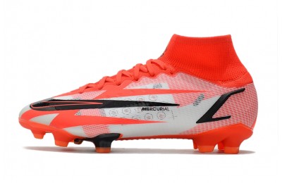 Nike Mercurial Superfly 8 Elite Cr7 FG - Chile Red / Black / Ghost / Total Crimson