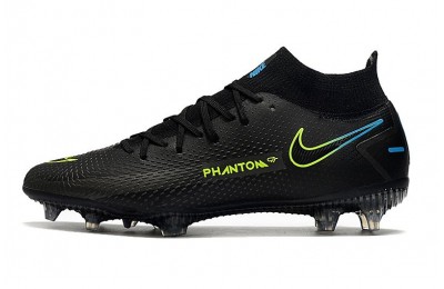 Nike Phantom GT Elite DF FG - Black/Blue/Volt