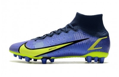 Nike Mercurial Superfly 8 Elite AG Recharge - Blue / Yellow