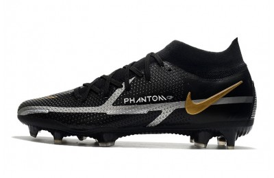 Nike Phantom GT 2 Elite DF FG Shadow - Black/Grey/Gold