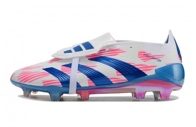 Adidas Predator Elite FT FG 24-25 New Season Special - White/Neon Pink/Blue