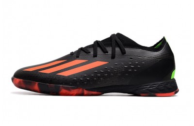 Adidas X SpeedPortal .1 IC Indoor ShadowPortal - Black/Red/Green