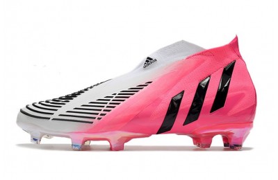 Adidas Predator Edge LZ + FG 'Beckham' - Pink/Black/White