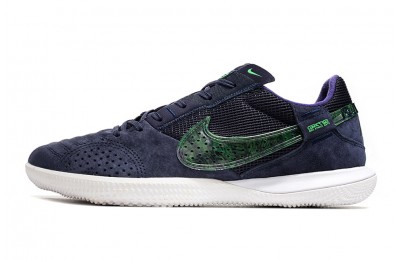 Nike Streetgato IC Indoor Soccer Shoes - Blackened Blue/Green