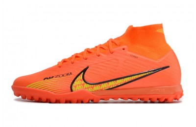 Nike Zoom Mercurial Superfly 9 Elite TF Turf - Orange/Red/Yellow