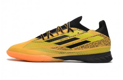 Adidas X SpeedFlow .1 Messi IC 'Mi Historia' - Gold/Black/Yellow