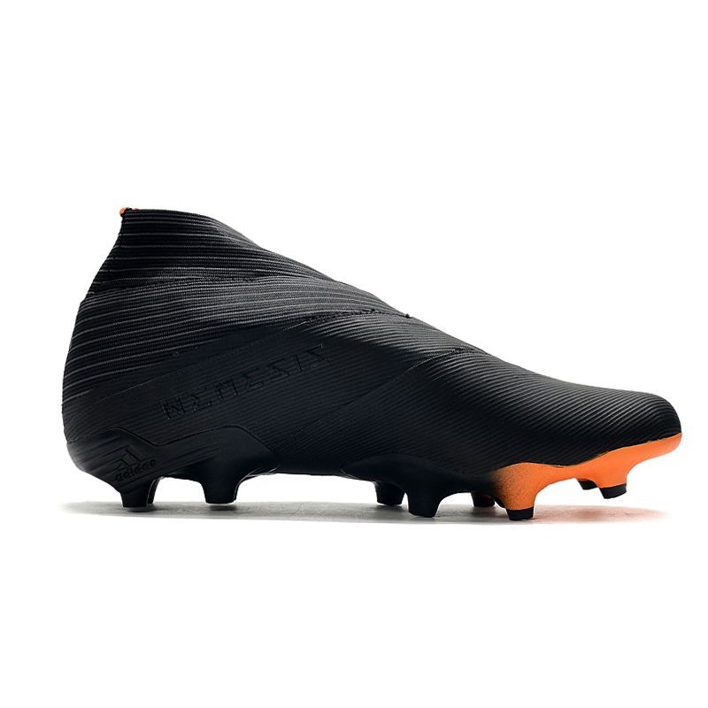 Available adidas Nemeziz 19+ 'Darkmotion' Soccer Shoes In Core / Core Black / Signal Orange