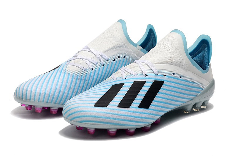 The Best Place To Find Adidas X 19.1 AG - Light Blue White Pink 