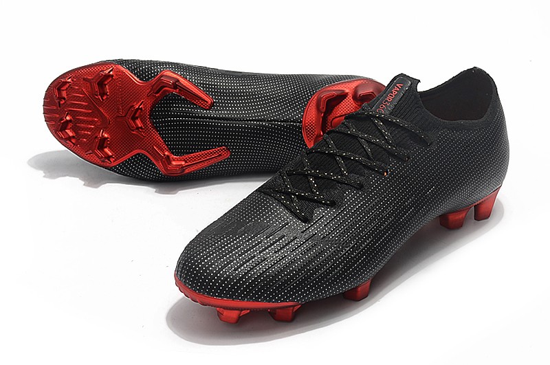 Limited Edition Jordan x Psg Nike Vapor Xii Elite Fg - Black Red Soccer  Cleats